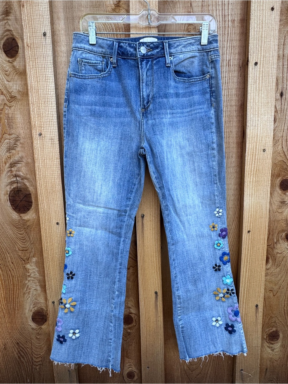 Driftwood Roxy floral jeans Sz 28